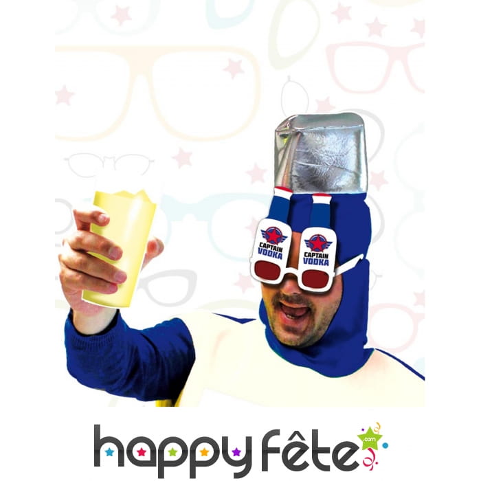 Paire de Lunettes du Captain Vodka pour homme