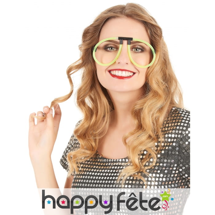 Paire de lunettes phosphorescentes