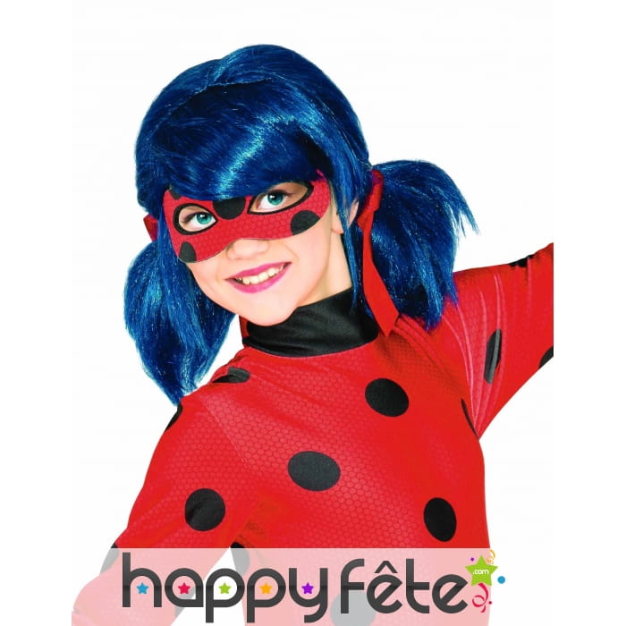 Perruque de Ladybug pour enfant