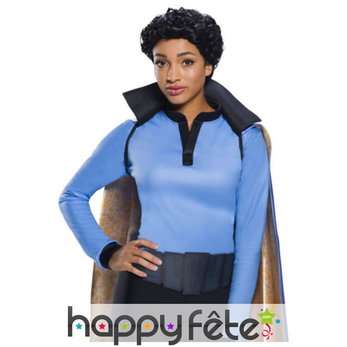Perruque de Lando Calrissian pour femme