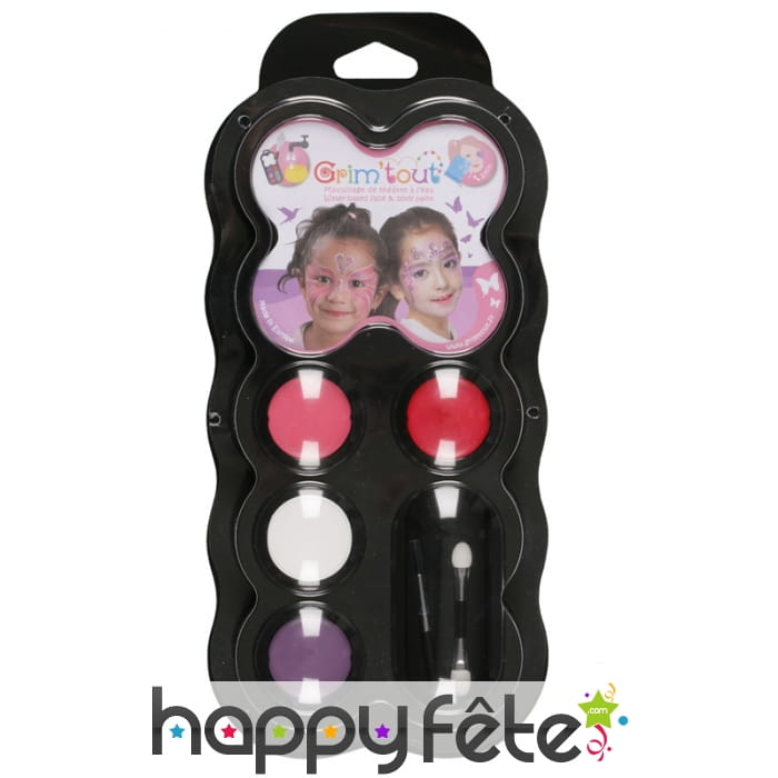 Palette de maquillage papillon enfant, Grim tout