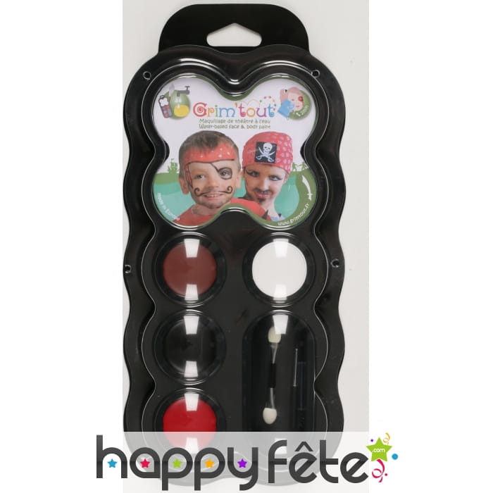 Palette de maquillage Pirate, Grim Tout