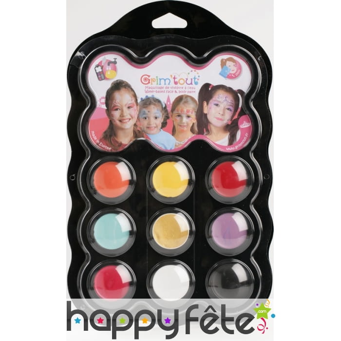 Palette de maquillage Princesse, Grim Tout