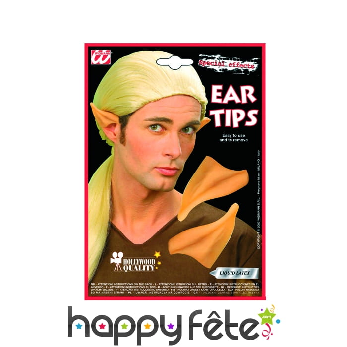 Pointes d'oreilles elfe. Vendues sans colle