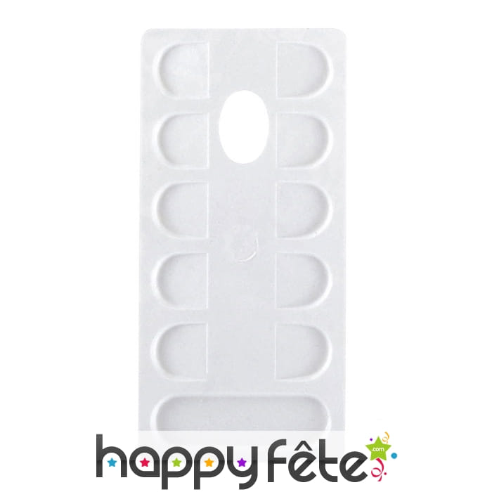 Palette de peinture 10 emplacements