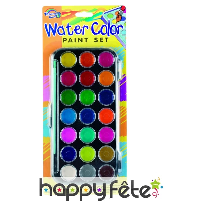 Palette de peinture à l'eau