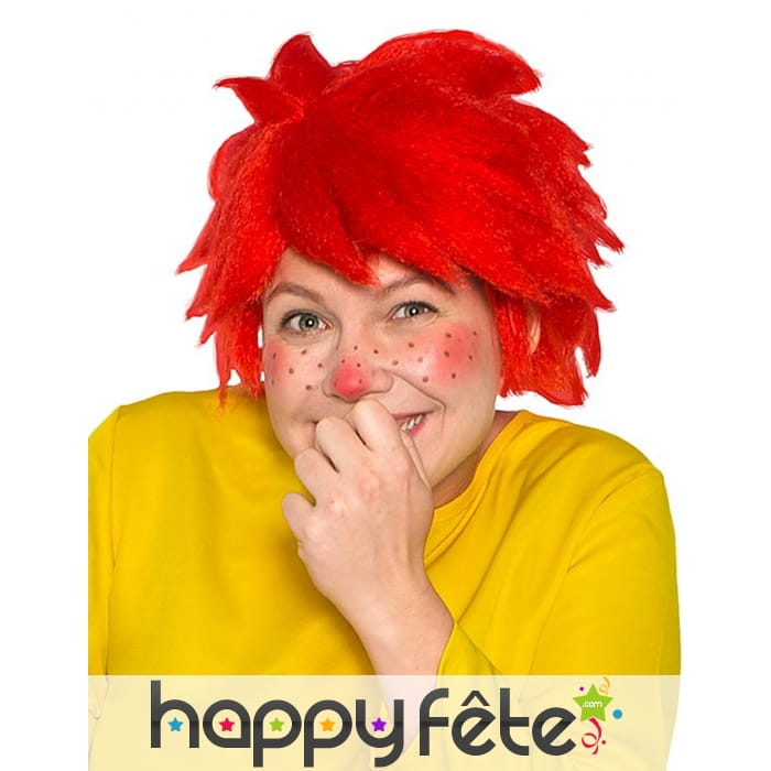 Perruque de Pumuckl pour femme
