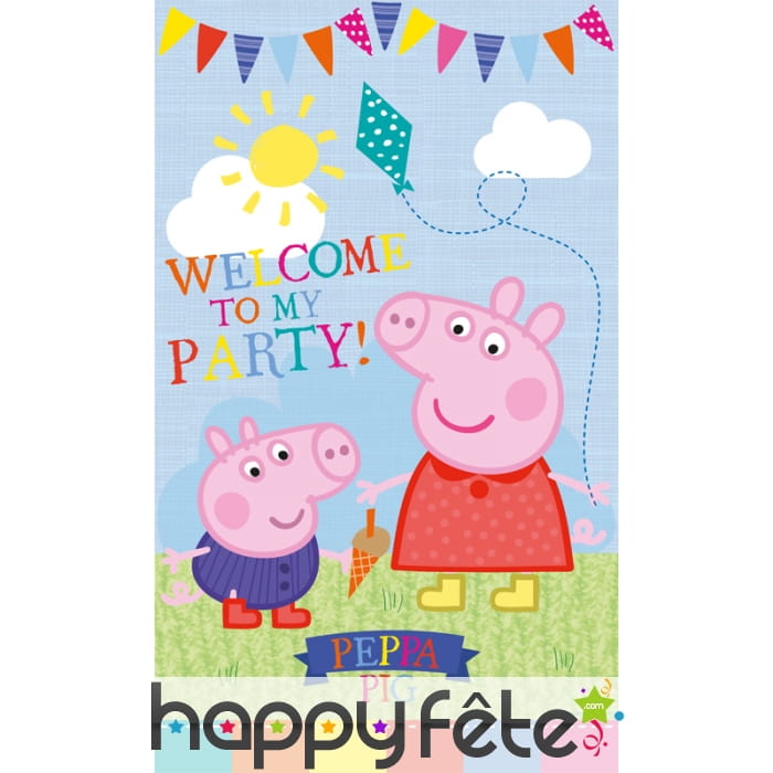 Poster de porte Peppa Pig