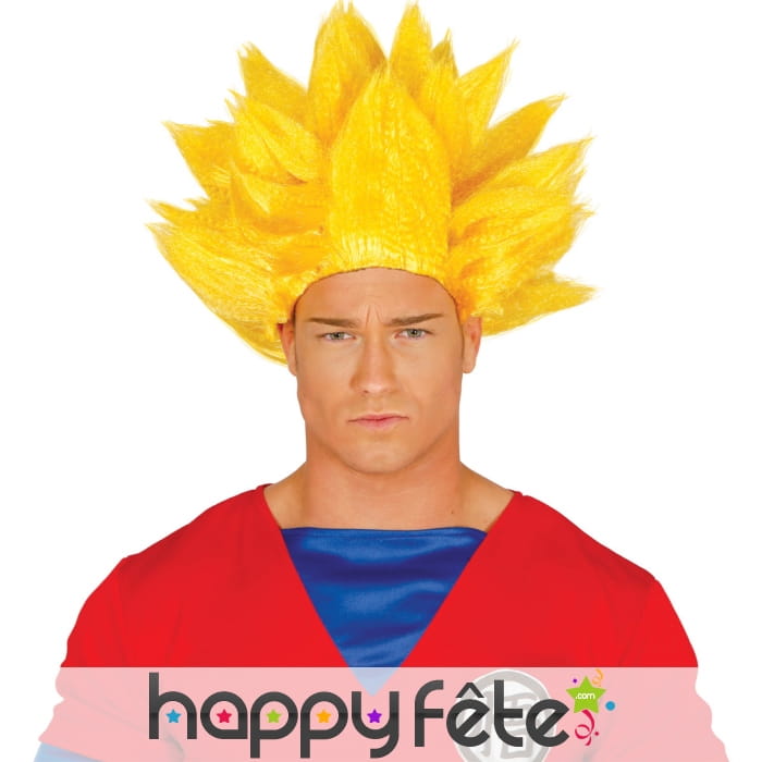 Perruque de super guerrier adulte, Dragon ball