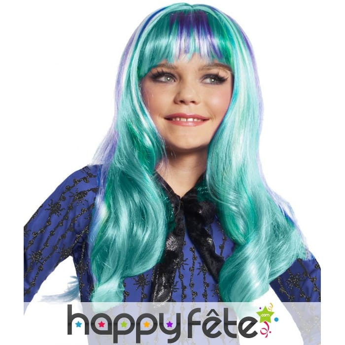 Perruque de Twyla pour enfant, Monster High