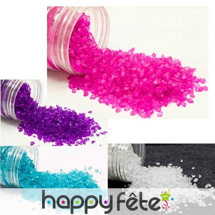 Pépites de verre décoratives, 400g