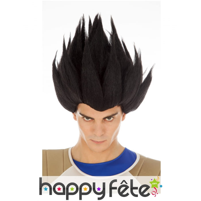 Perruque de Vegeta pour homme, Dragon Ball