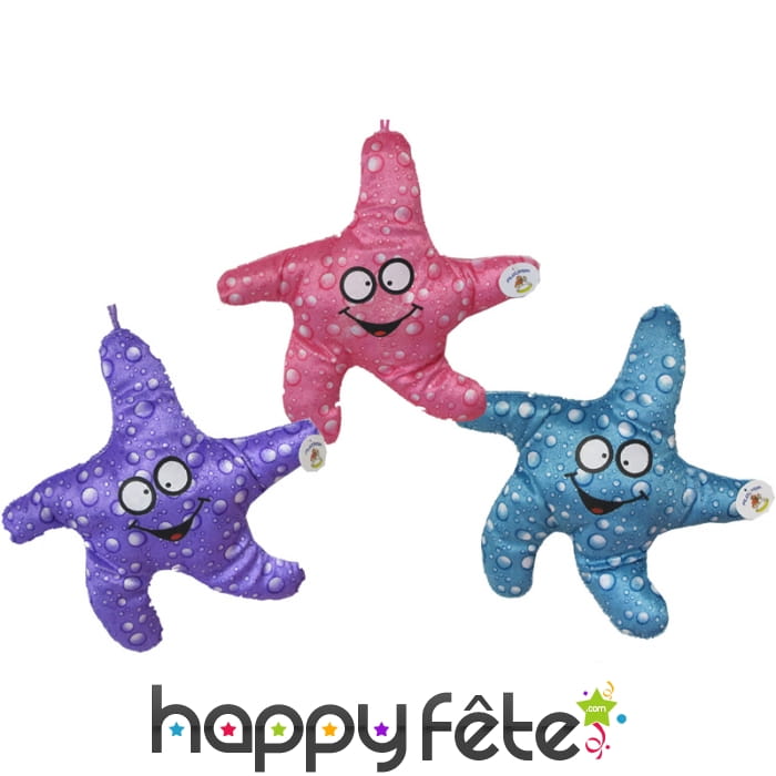 Peluche étoile de mer bulles