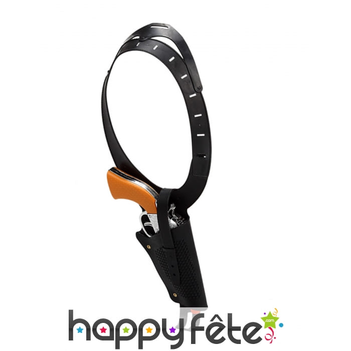 Pistolet et étuis ceinture de cowboy pour enfant