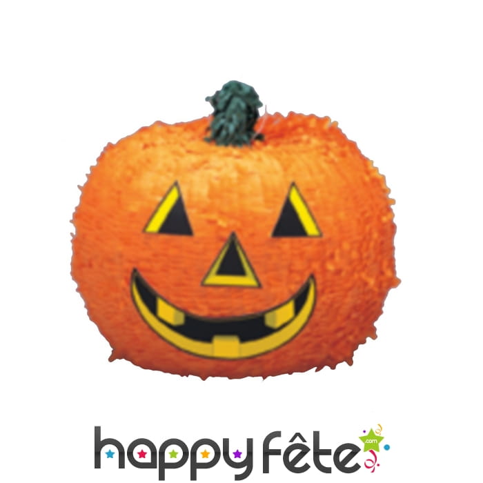 Pinata en forme de citrouille
