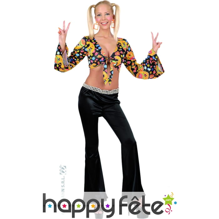 Pantalon extensible noir pat def