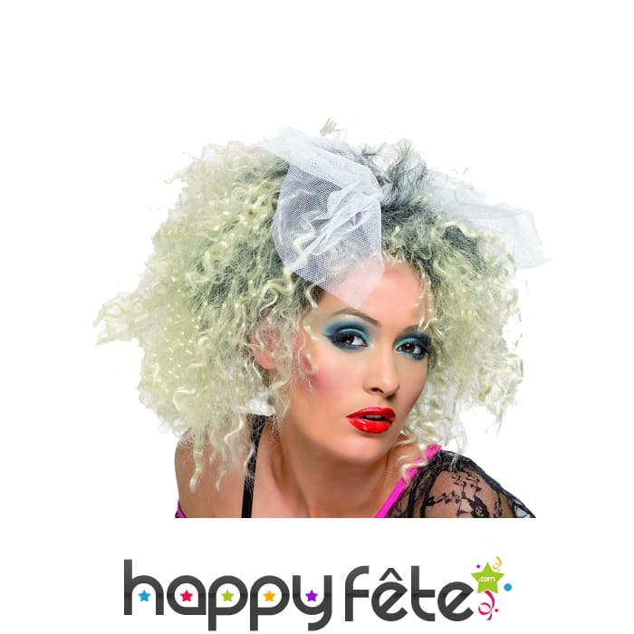 Perruque frissée année 80