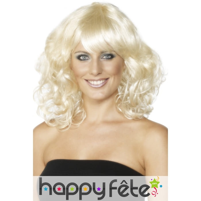 Perruque foxy blonde