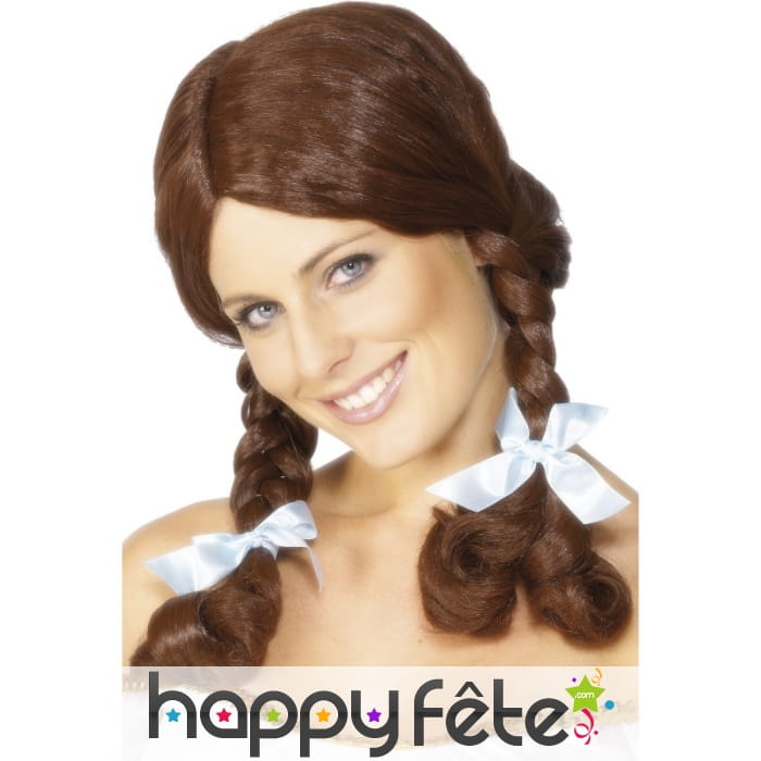 Perruque fille campagne