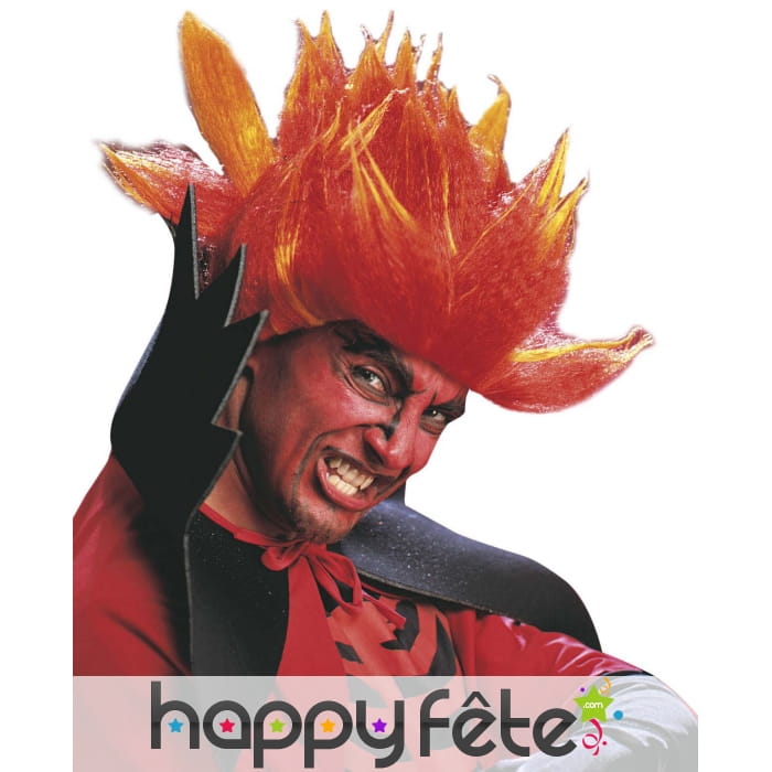 Perruque feu de diable