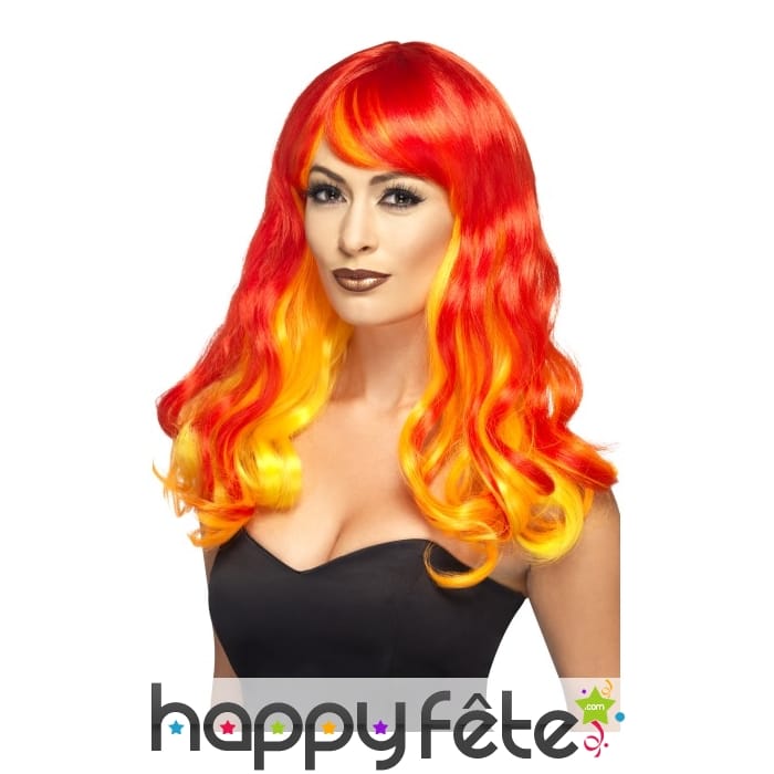 Perruque flame de diablesse