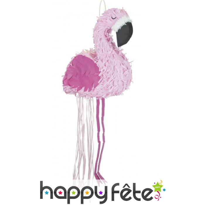 Pinata flamant rose de 48cm