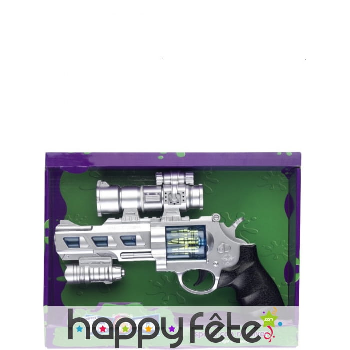 Pistolet futur son lumière