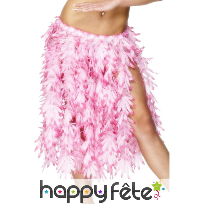 Pagne hawaïen fleurs roses