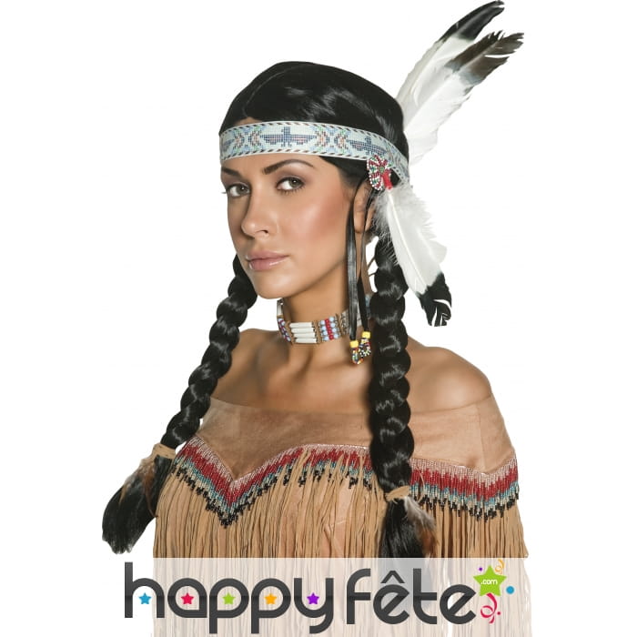 Perruque indienne mixte