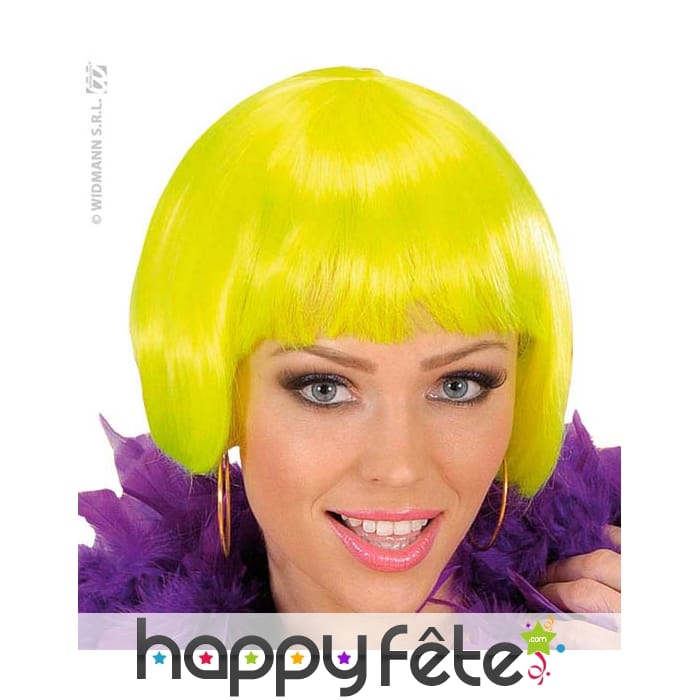 Perruque jaune