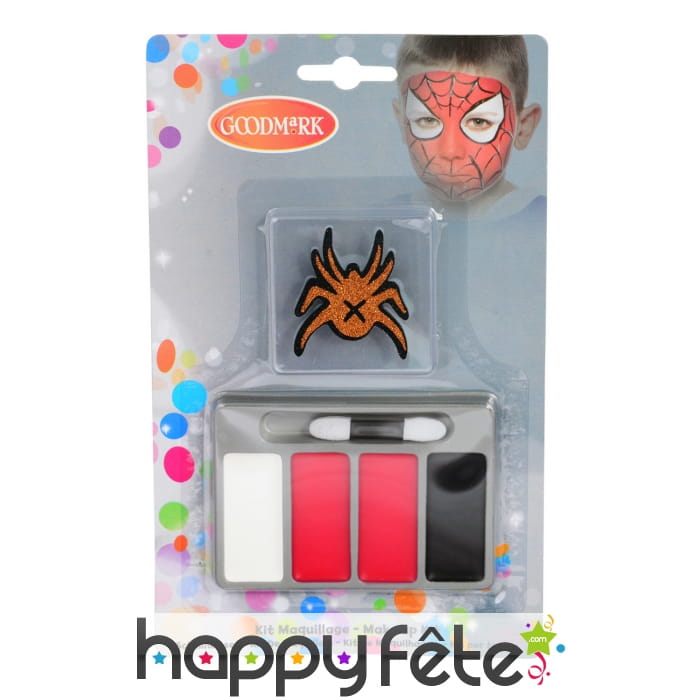 Petit kit de maquillage araignée