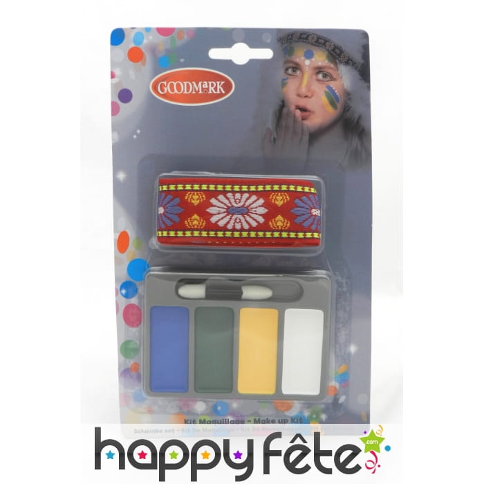 Petit kit de maquillage d'Indien