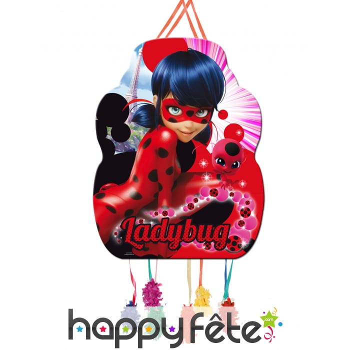 Pinata Ladybug à franges