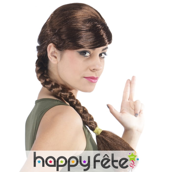 Perruque Lara Croft, Tomb raider