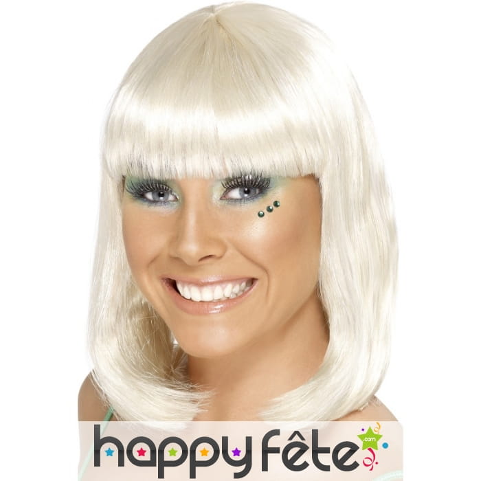 Perruque lady gaga blonde
