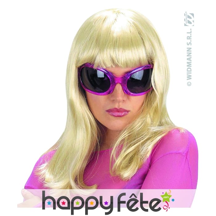 Perruque lola lisse blonde