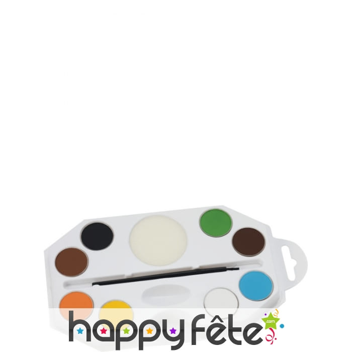Palette maquillage 8 couleurs