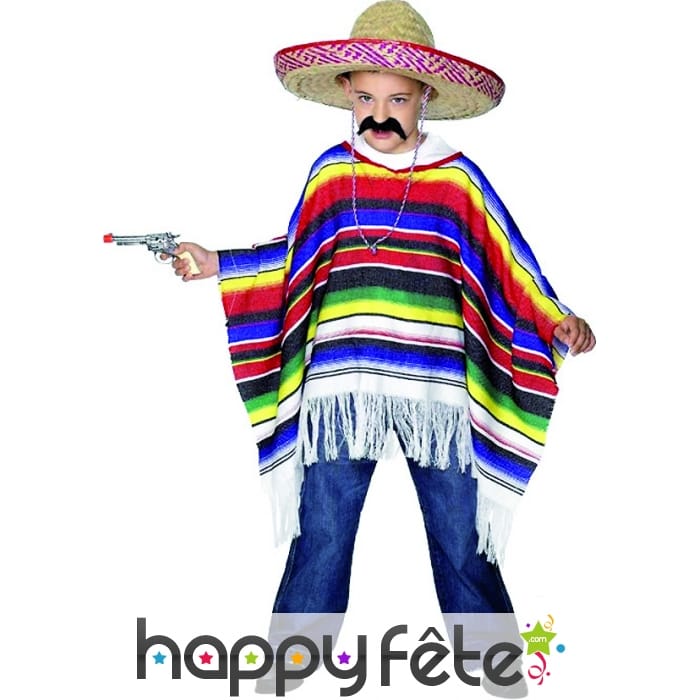 Poncho mexicain