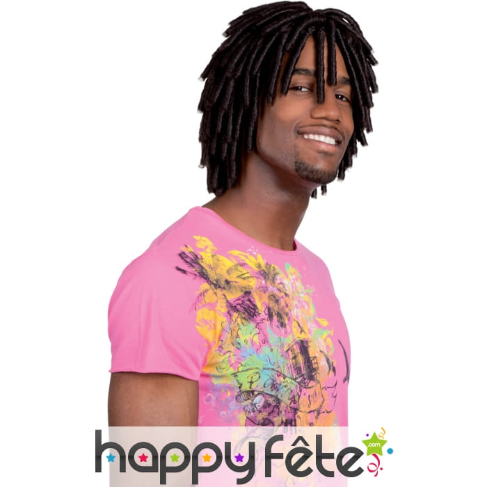 Perruque mèches afro noires