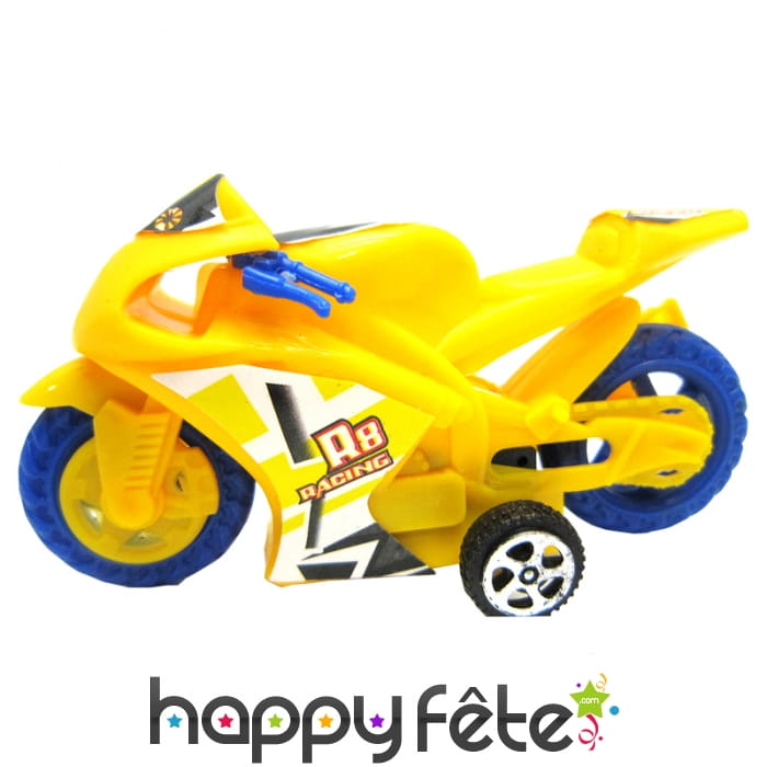 Petit moto à rétro-friction de 7cm