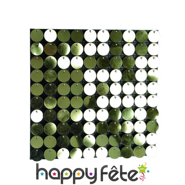 Panneau miroir doré