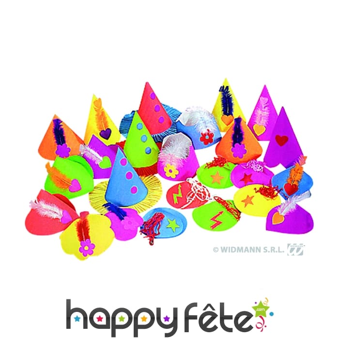 Petit modèle de chapeau fluorescent