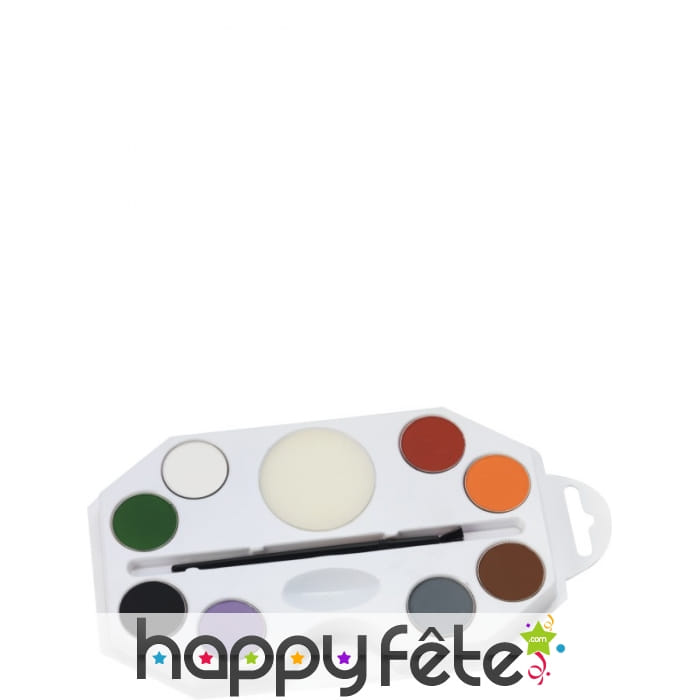 Palette maquillage halloween
