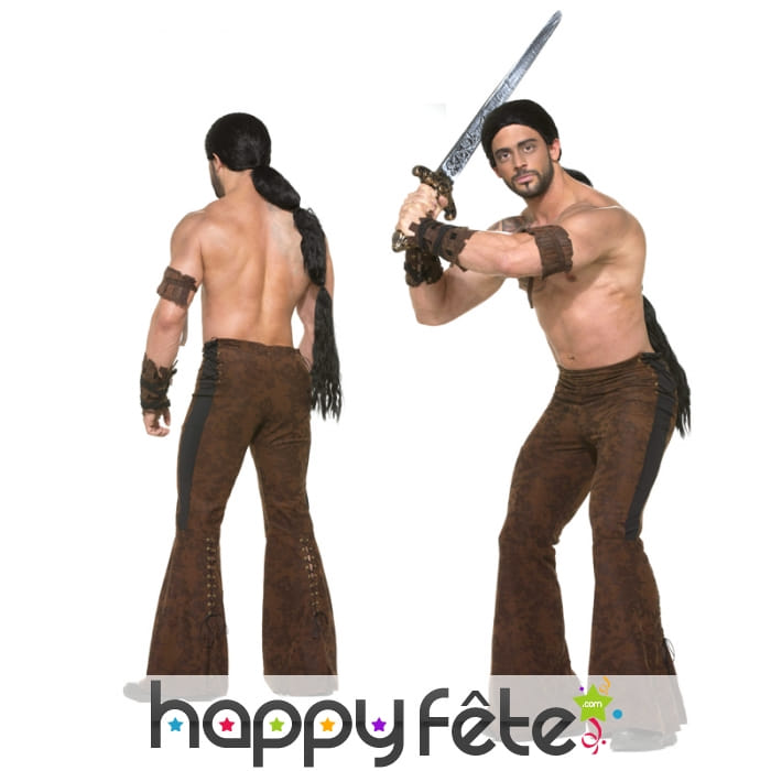 Pantalon médiéval marron