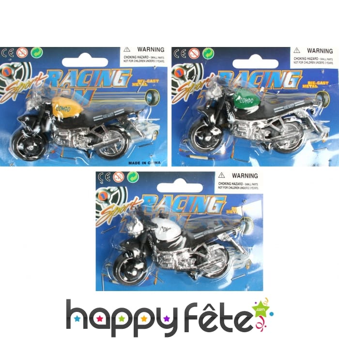 Petite moto métal et plastique