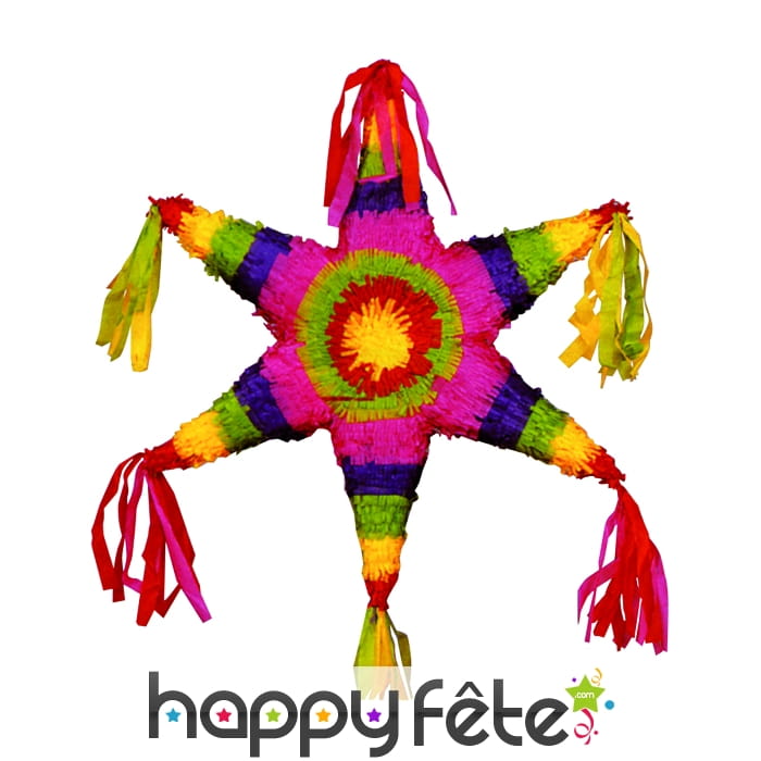 Pinata mexican star
