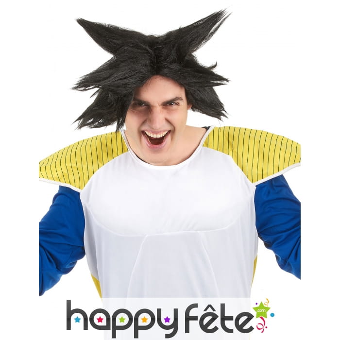 Perruque noire dragon ball