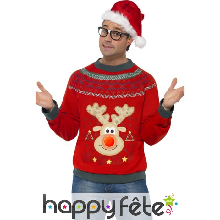 Pull noel homme