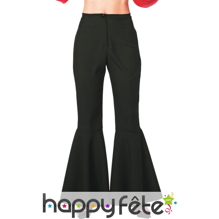 Pantalon noir patte def