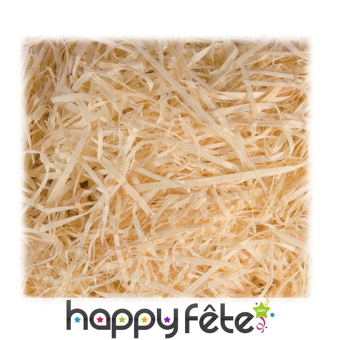 Paille naturelle, sachet de 50g